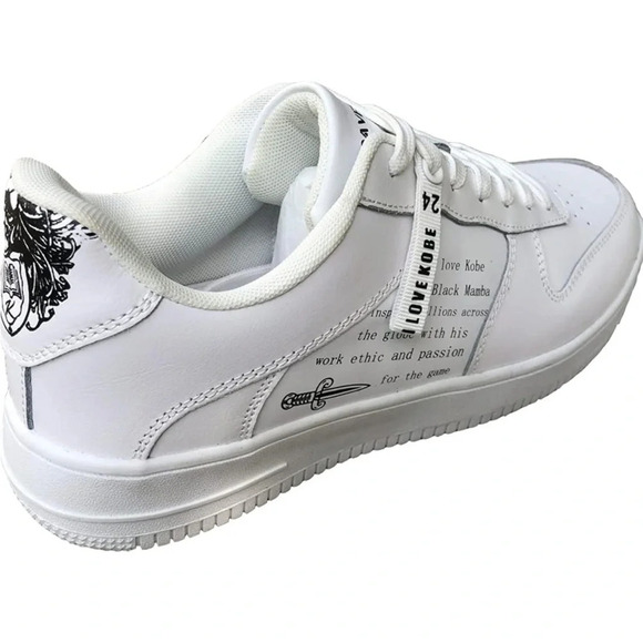 DAVESHOES Mamba 24 White Mens Sneaker - Picture 2 of 14